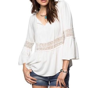 O’Neill white blouse